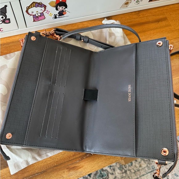 Never used. Brand new with tags Dagne Dover wallet clutch in Graphite colour. - Picture 4 of 7